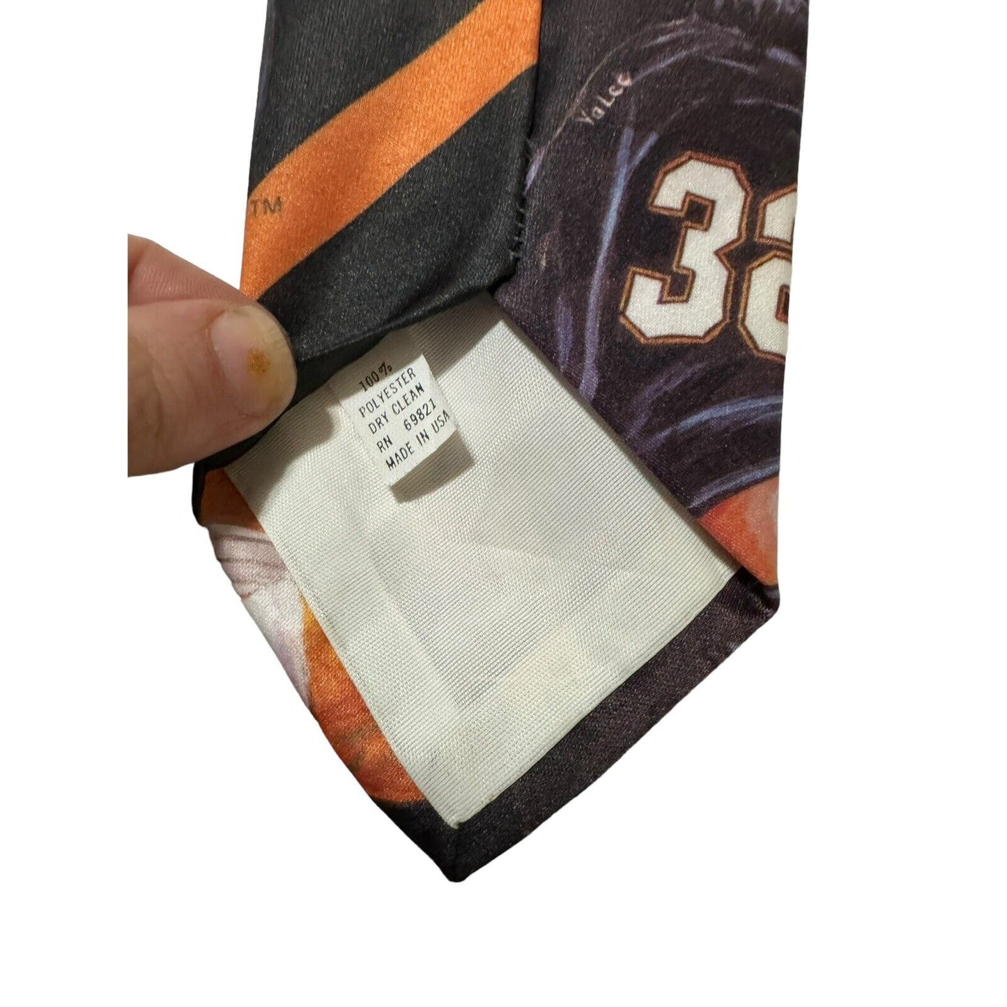 Ralph Marlin NFL New Orleans Saints Football Players Vintage Novelty Necktie