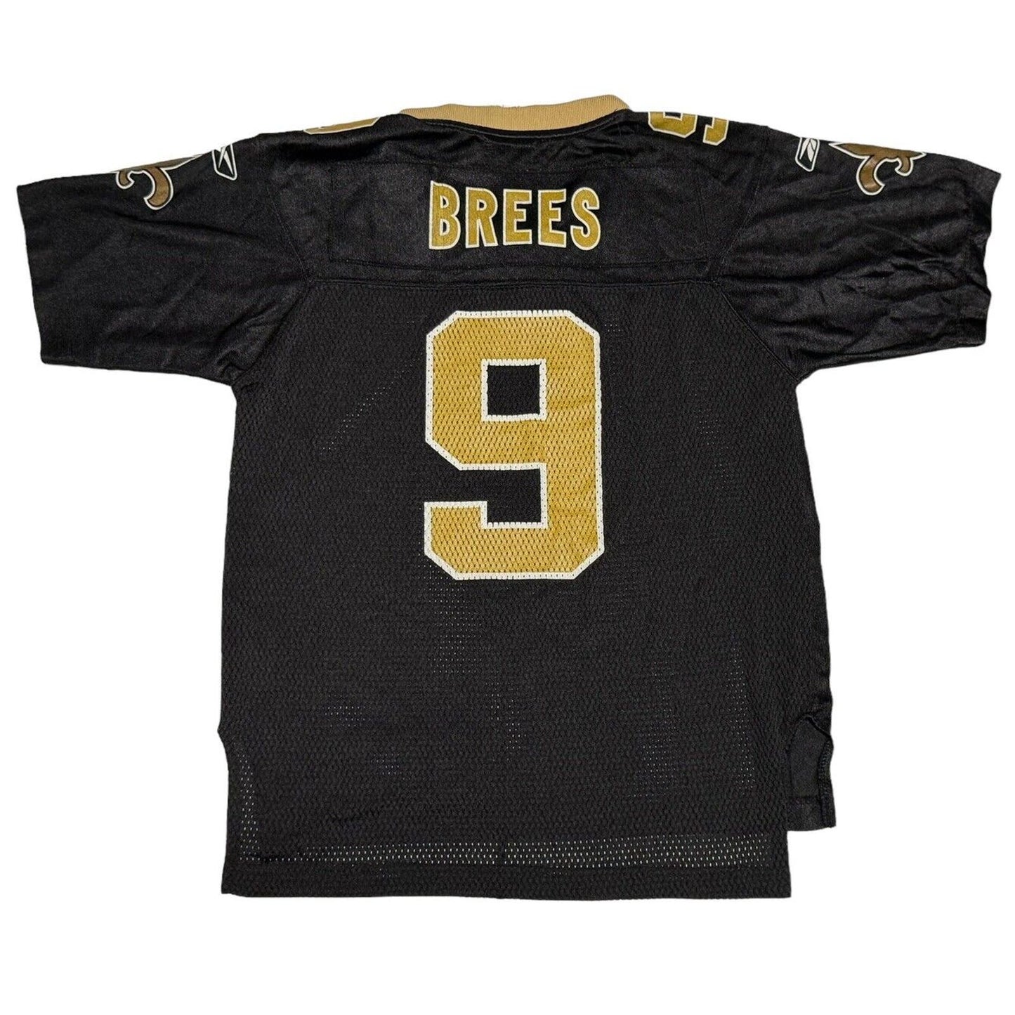 NFL New Orleans Saints Drew Brees #9 Reebok Jersey Youth Medium 10-12