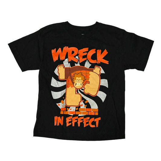 Disney Wreck It Ralph Wreck In Effect Boys T Shirt Black XXL 18