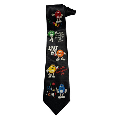 Ralph Marlin M&ms Candy Characters Vintage Novelty Necktie Polyester