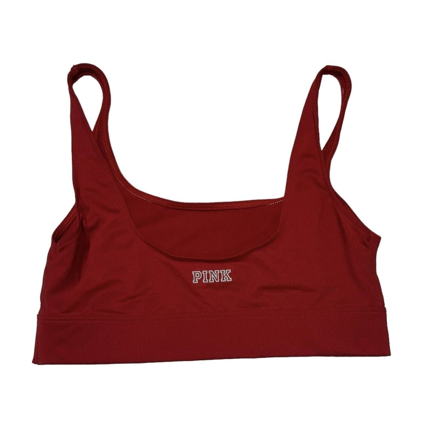 Victoria’s Secret PINK Ultimate Unlined Red Sports Bra Size Small