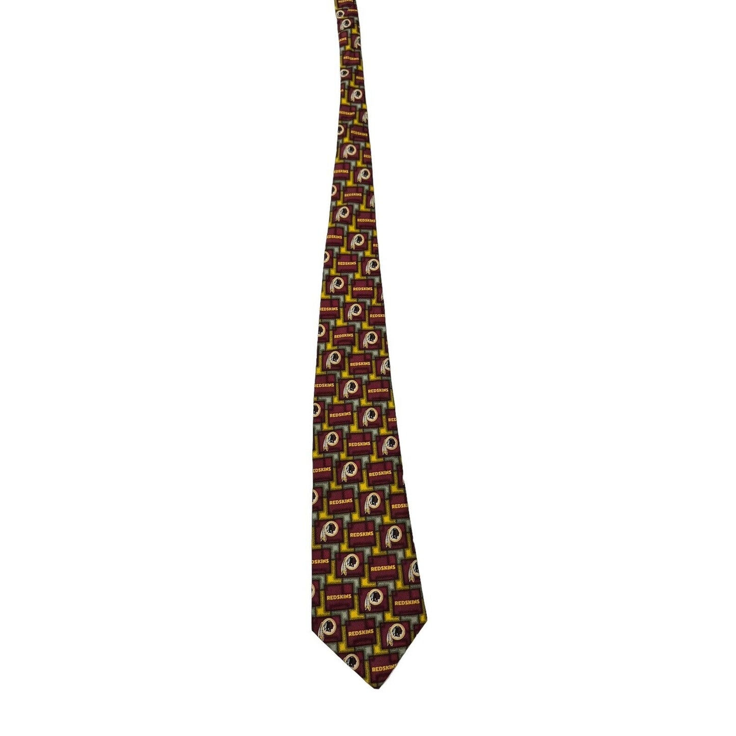 Eagle Wings NFL Washington Redskins Vintage Novelty Necktie 100% Silk