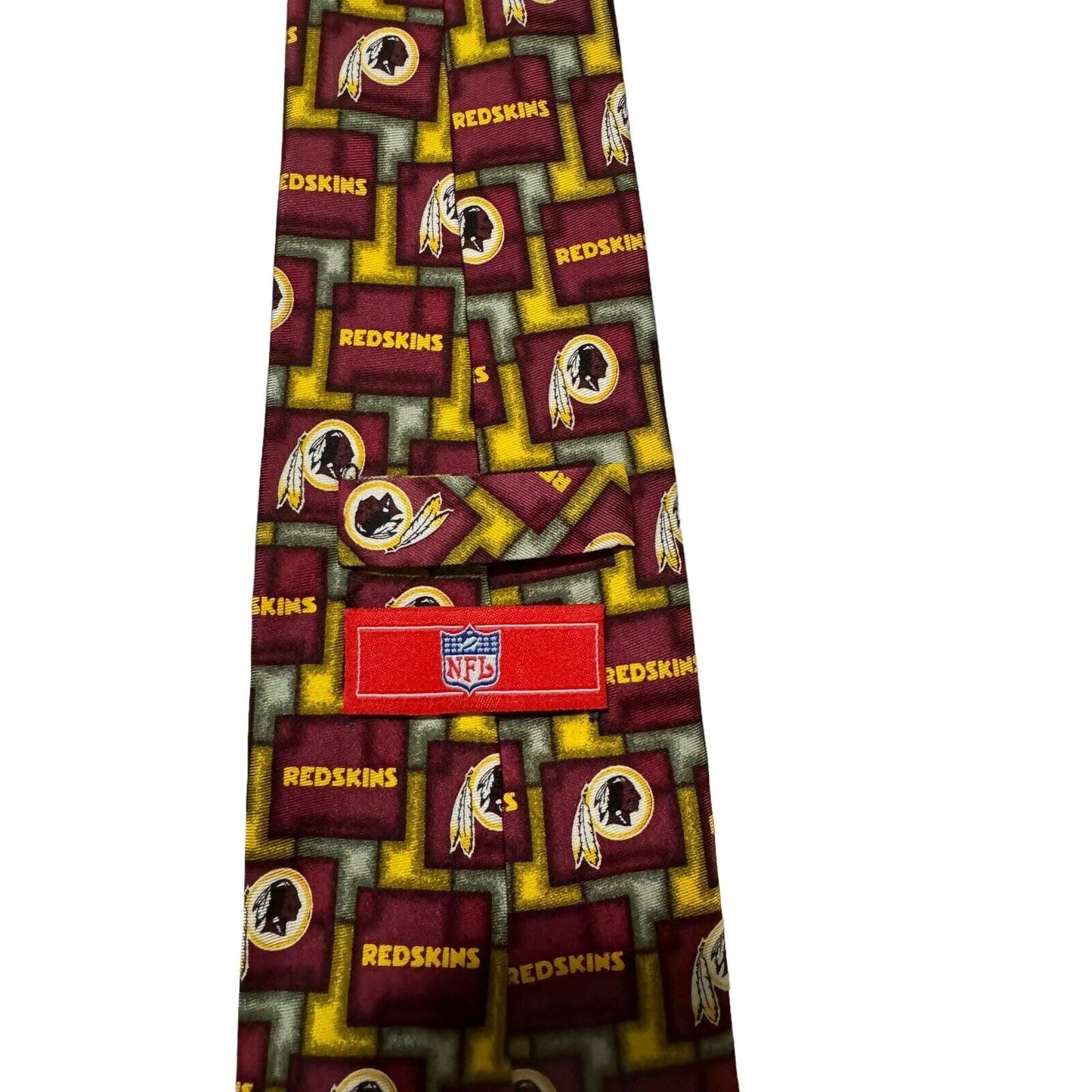 Eagle Wings NFL Washington Redskins Vintage Novelty Necktie 100% Silk