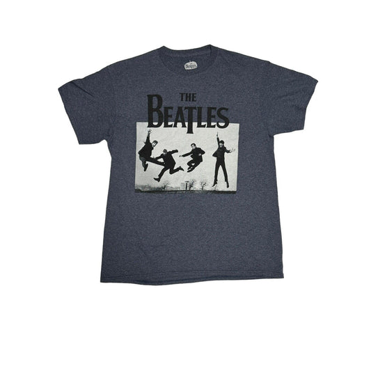 The Beatles Jump At Sefton Park Mens Graphic T Shirt Size Medium Blue