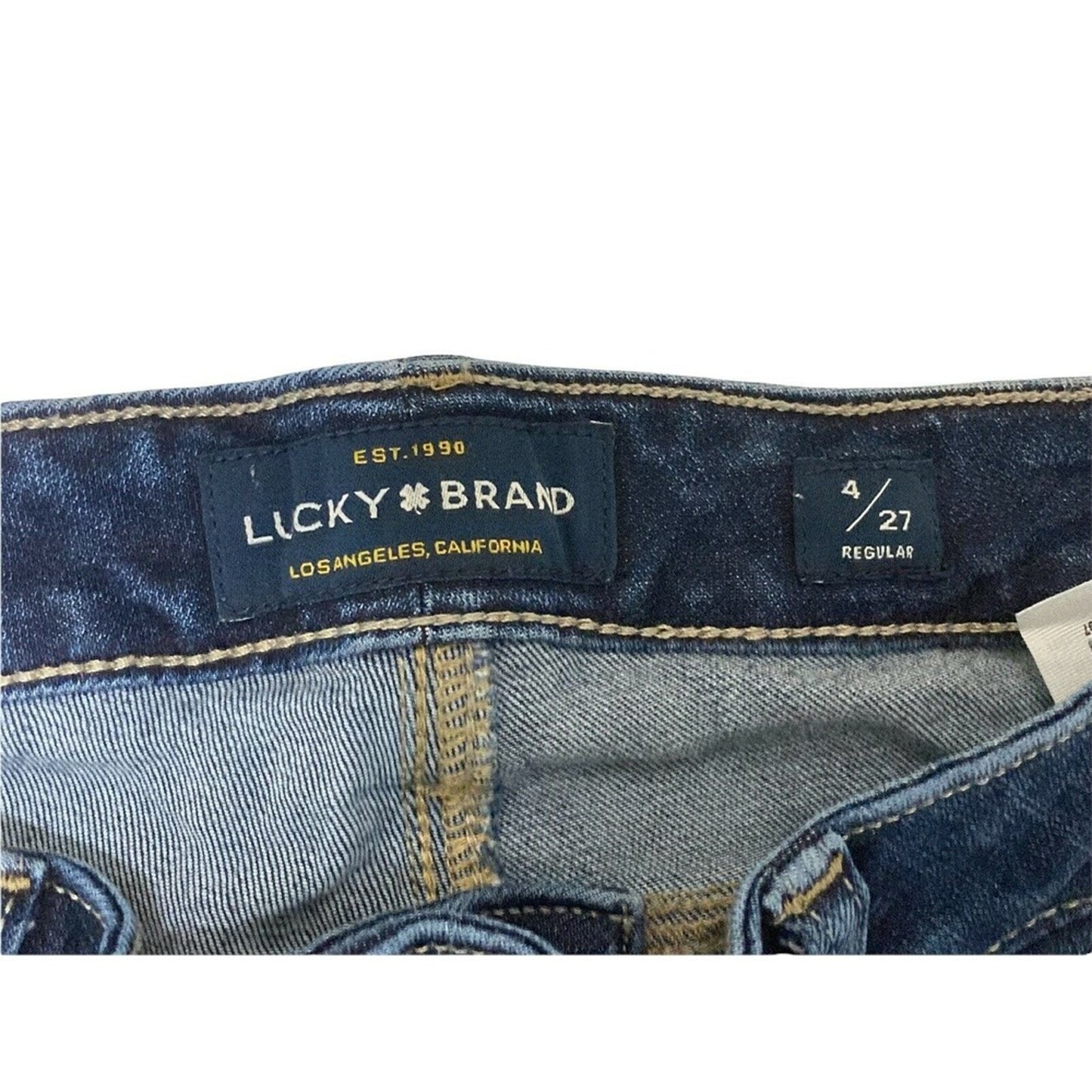 Lucky Brand Lolita Skinny Dark Wash Denim Jeans Size 4 27