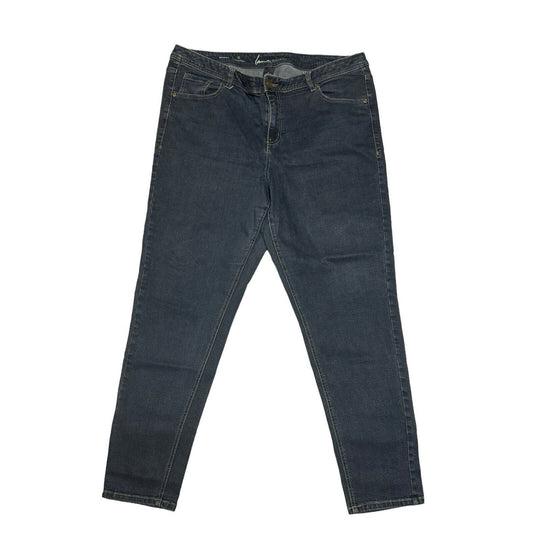 Lane Bryant Skinny Genius Fit Medium Wash Denim Blue Jeans Size 20 Regular