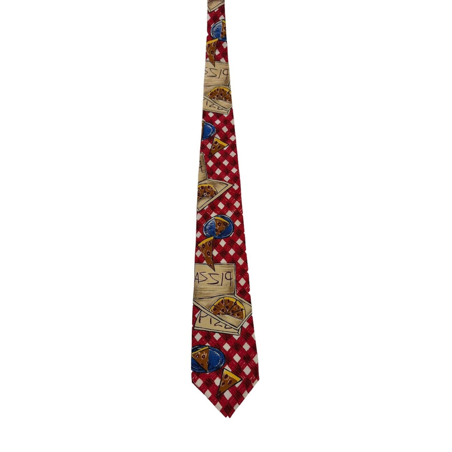 Save The Children Caitlin Age 12 We All Share One Love Pizza Novelty Necktie