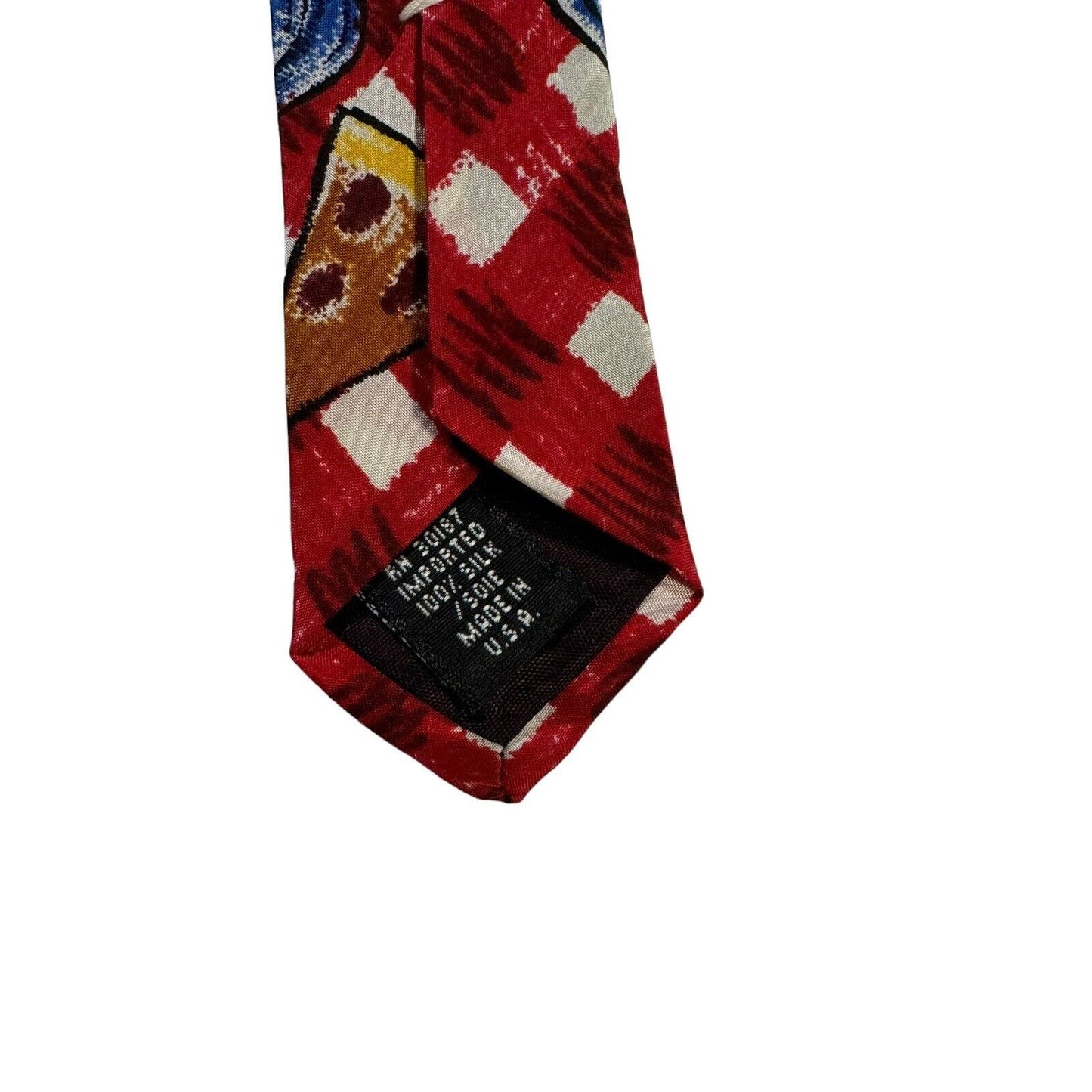 Save The Children Caitlin Age 12 We All Share One Love Pizza Novelty Necktie