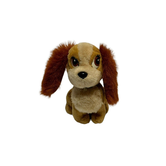 Disney Lady And The Tramp 6” Stuffed Animal Plush Doll Toy Dog Vintage