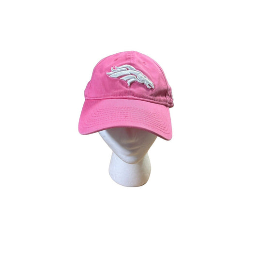 NFL New Era 9Twenty Denver Broncos Pink Adjustable Hat Cat Woman’s