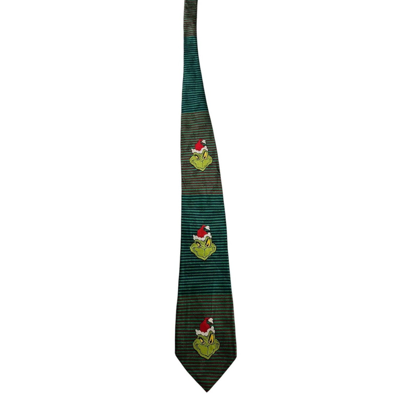 Dr Seuss How The Grinch Stole Christmas Cartoon Vintage Novelty Necktie