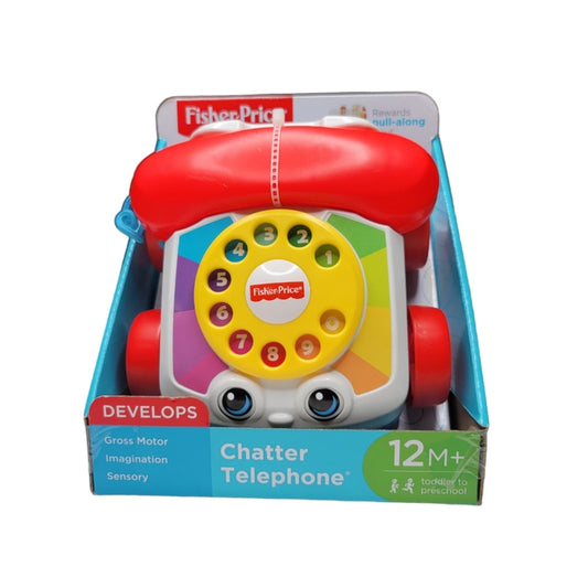 Fisher-Price Chatter Telephone Infant Pull Toy NIB
