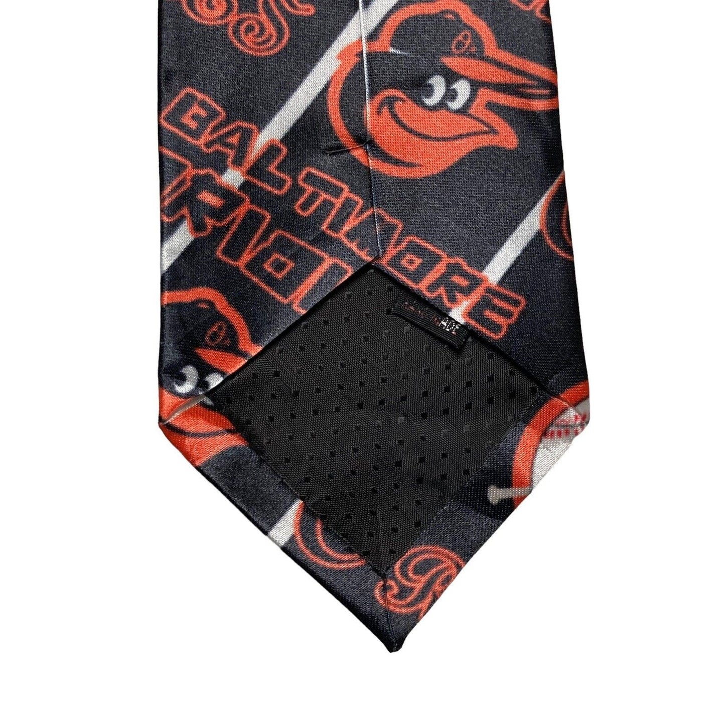 MLB Baltimore Orioles Mascot Baseball Logo Novelty Necktie