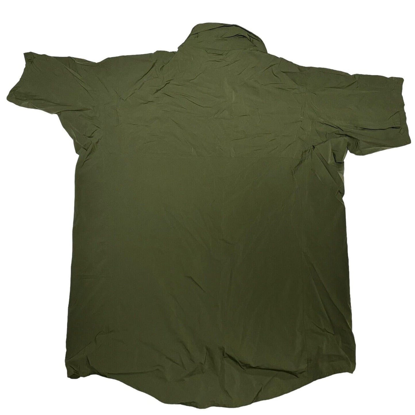 Grundens Mens Green Hooksetter Fishing Trail Camp Snap Up Vented Shirt Size XL