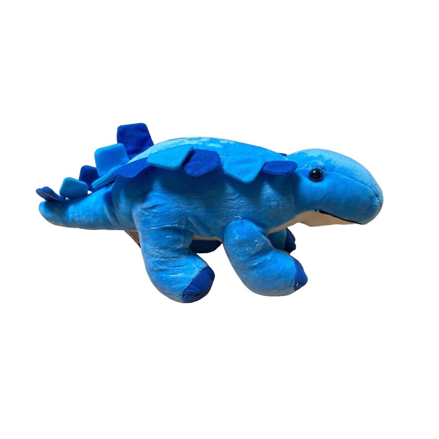 Wild Republic Stegosaurus Plush Stuffed Animal Plush Toy 15” Blue