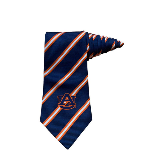 Larson Auburn University Striped Logo Collegiate Novelty Necktie