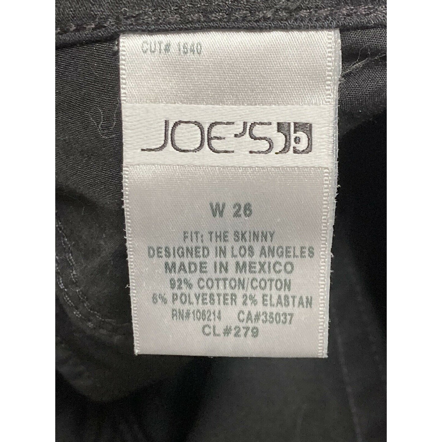 Joe’s Jeans Skinny Lynden Rocker Studded Knees Denim Jeans Size 26