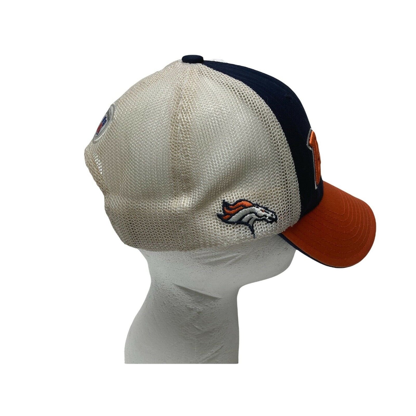 Reebok NFL Denver Broncos Mesh Snapback Vintage Hat Cap Football