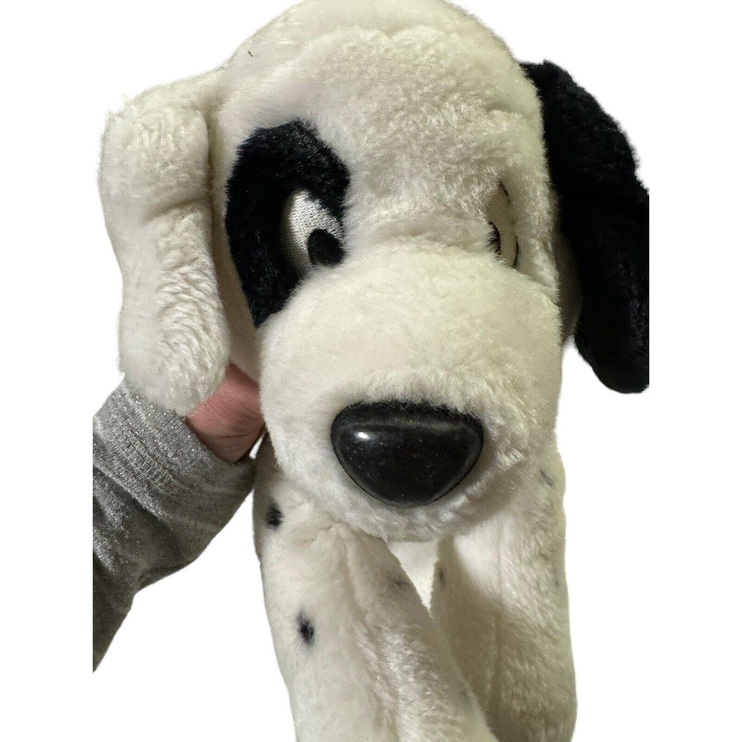 Disney Store 101 Dalmatians Patch Puppy Dog Plush 14” Stuffed Animal Vintage