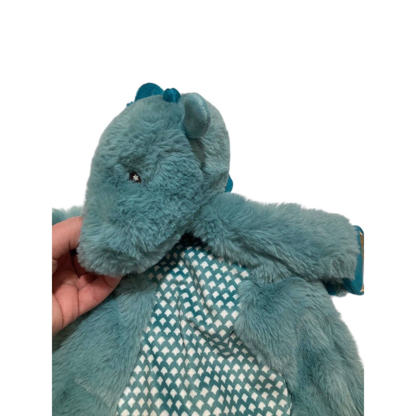 Douglas DEMITRI DRAGON soft blue Plush Sshlumpie Baby Lovey Stuffed Animal