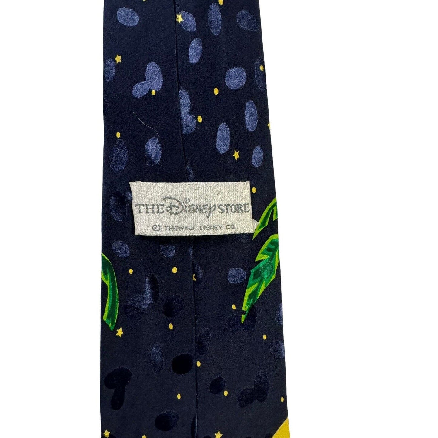 The Disney Store Mickey Mouse Classic Car Driving Palm Tree Novelty Necktie