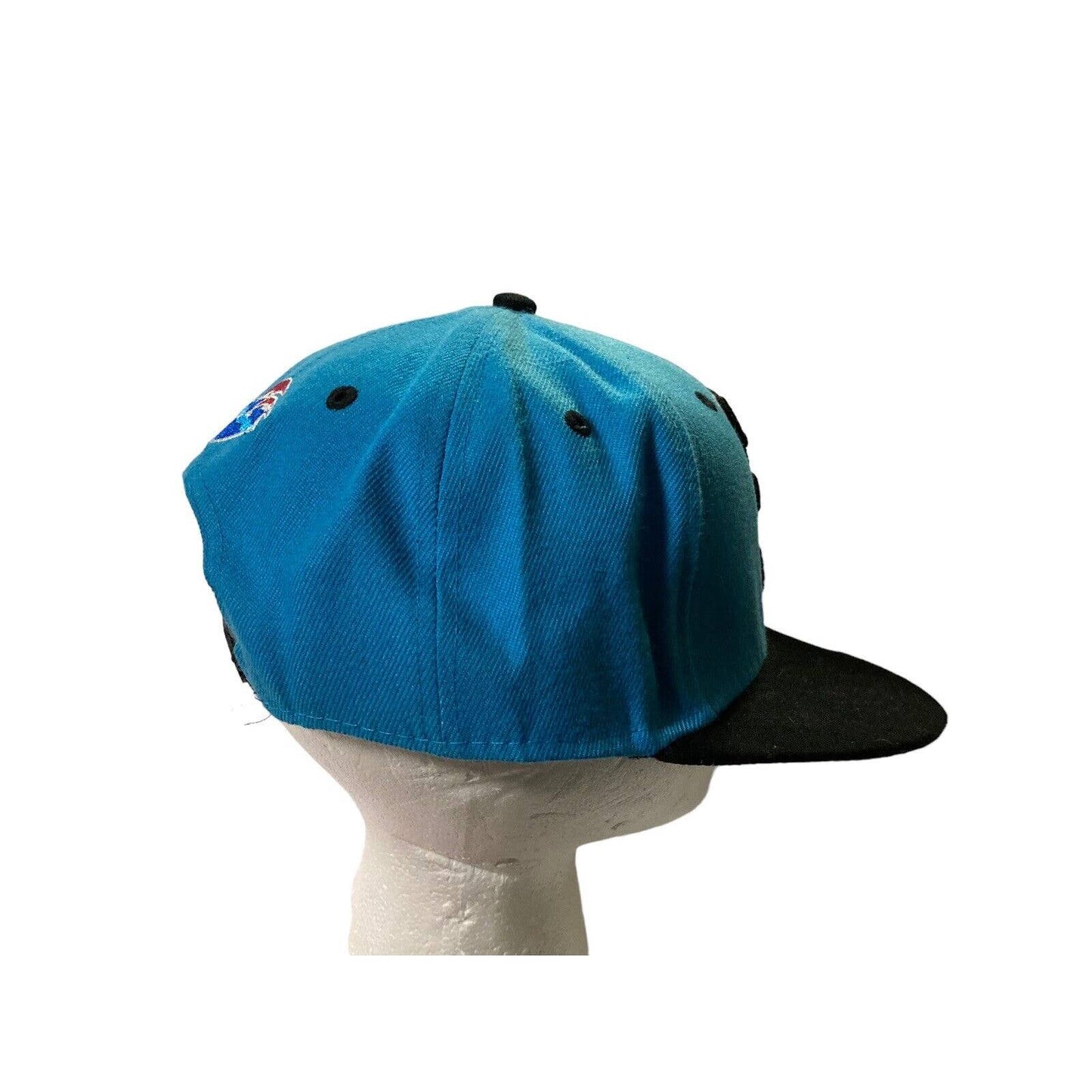 Pink + Dolphin P Logo Snapback Embroidered Hat Cap Blue Black