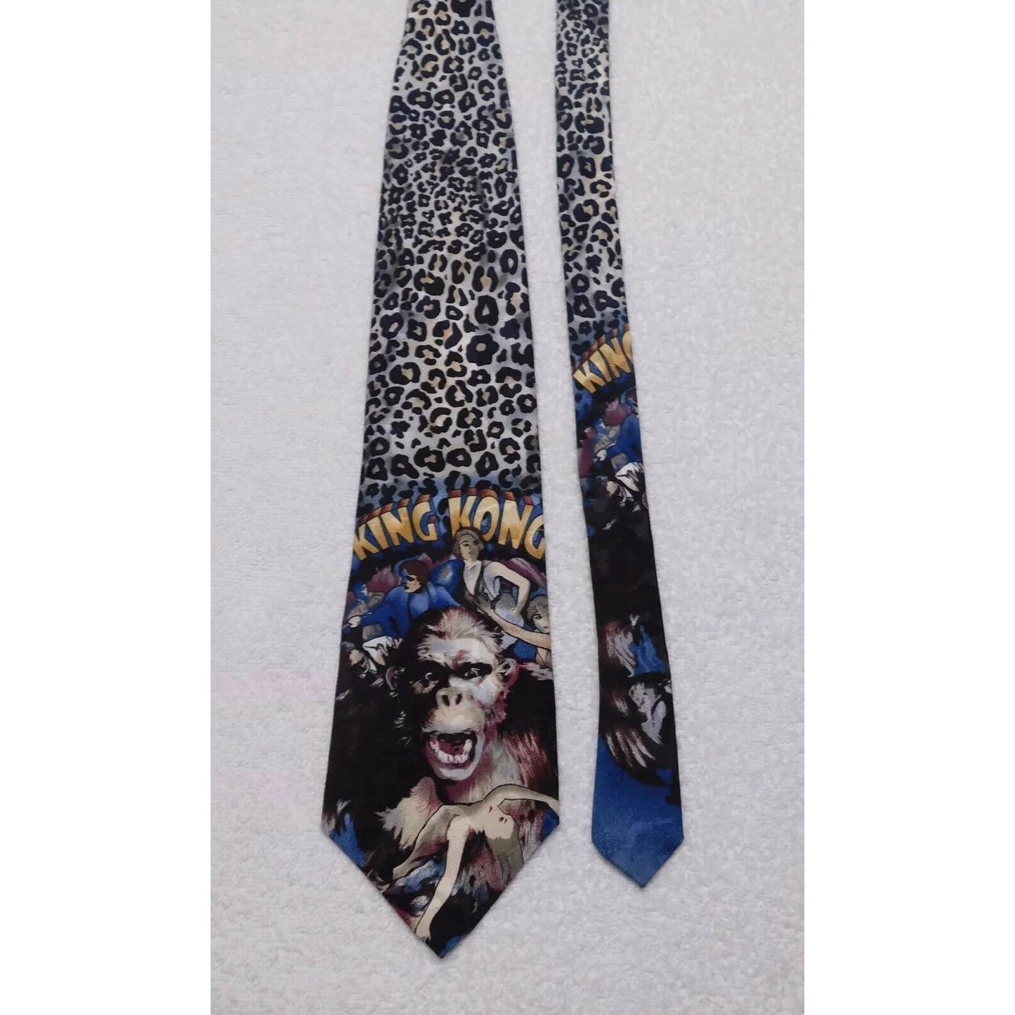 American Film Classics King Kong Vintage Novelty Men's Necktie Tie 100% Silk