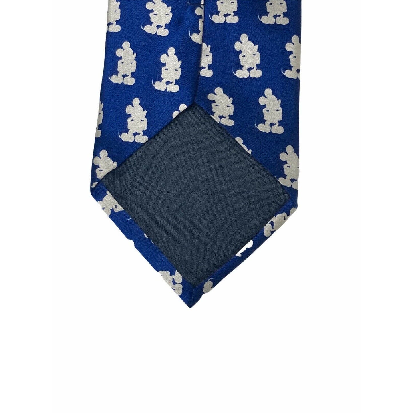 Disney Parks Mickey Mouse Silhouette 100% Silk Novelty Necktie