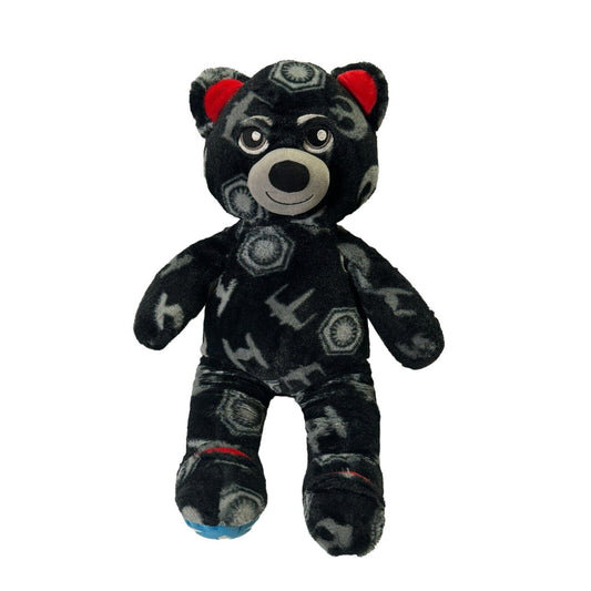 Build A Bear Star Wars Light Side Dark Side Reversible Ears/Feet 16" Black Plush
