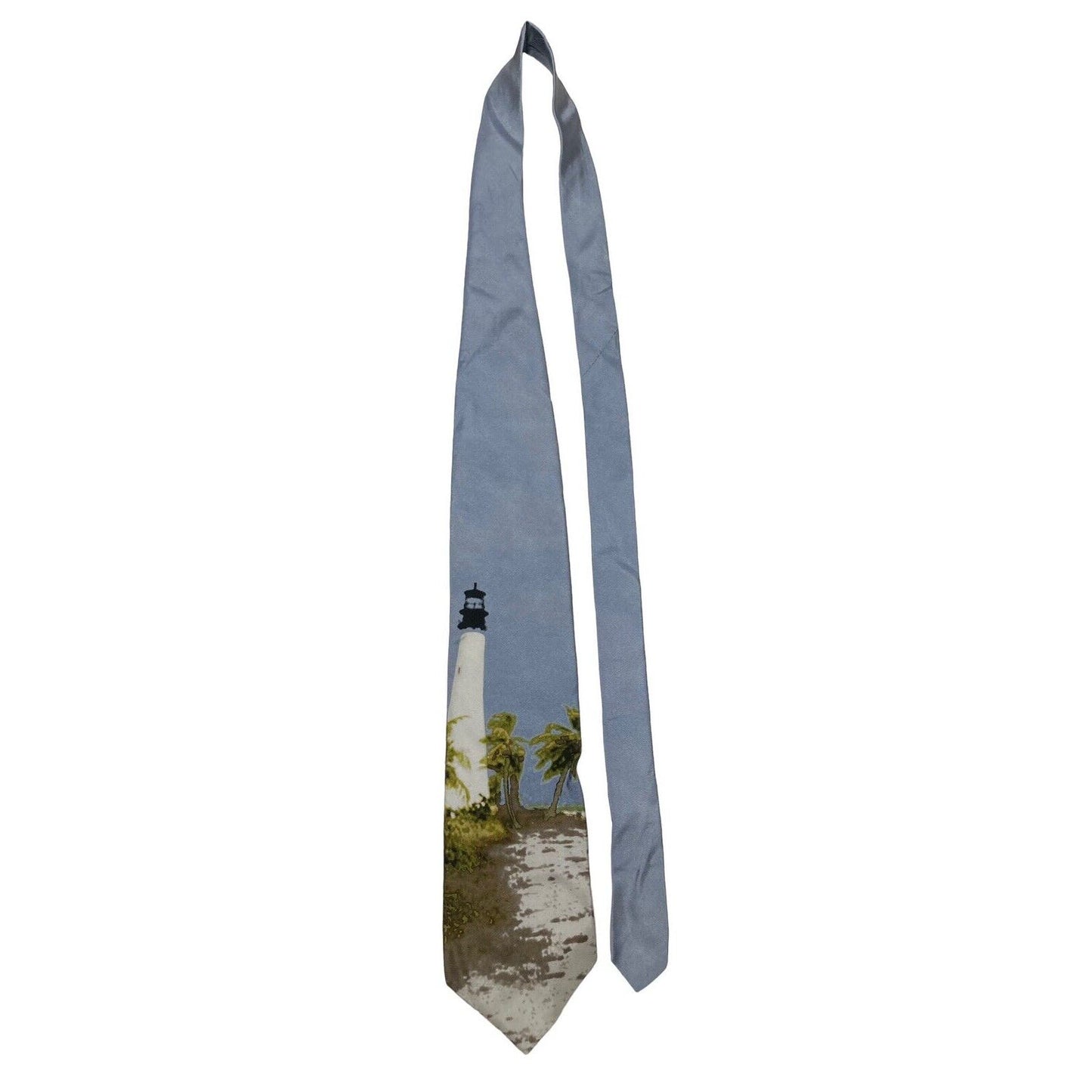 Ralph Marlin RM Style Lighthouse Novelty Necktie 100% Silk