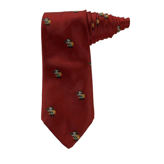 Disney Balancine Tie Works Mickey Mouse Christmas Vintage Novelty Necktie