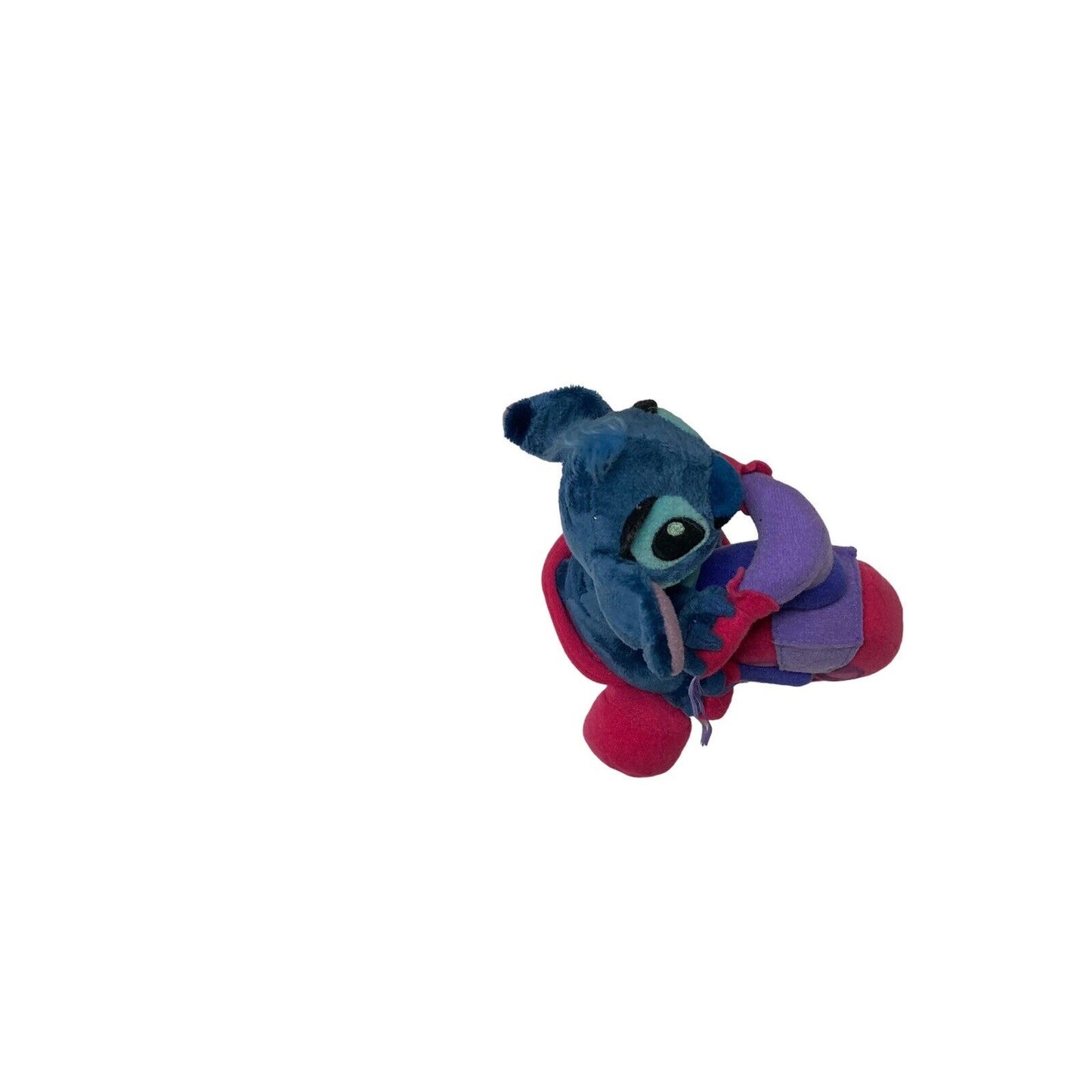 Disney Store Lilo And Stitch Tricycle Bike Riding Mini Bean Bag Plush 5"