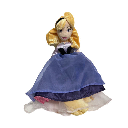 Disney Sleeping Beauty Aurora Briar Rose Topsy Turvy Reversible Plush Doll Rare