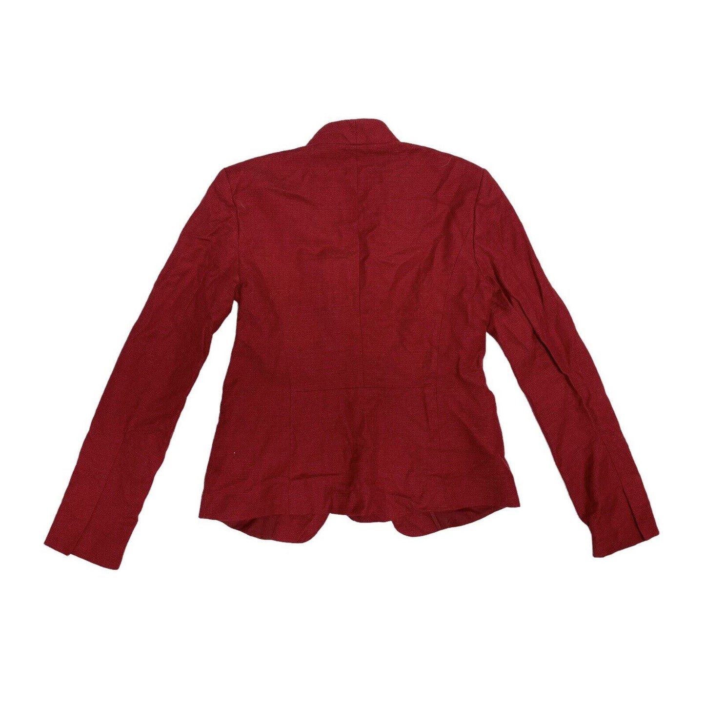 Ann Taylor LOFT Red One Button Career Blazer Jacket Size 0 70056