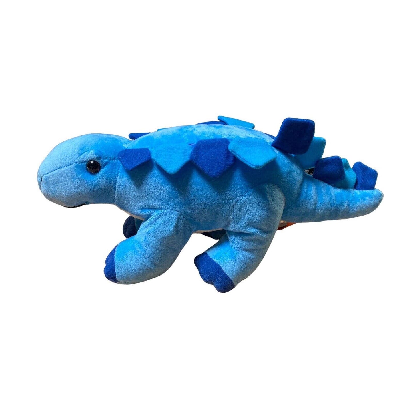 Wild Republic Stegosaurus Plush Stuffed Animal Plush Toy 15” Blue