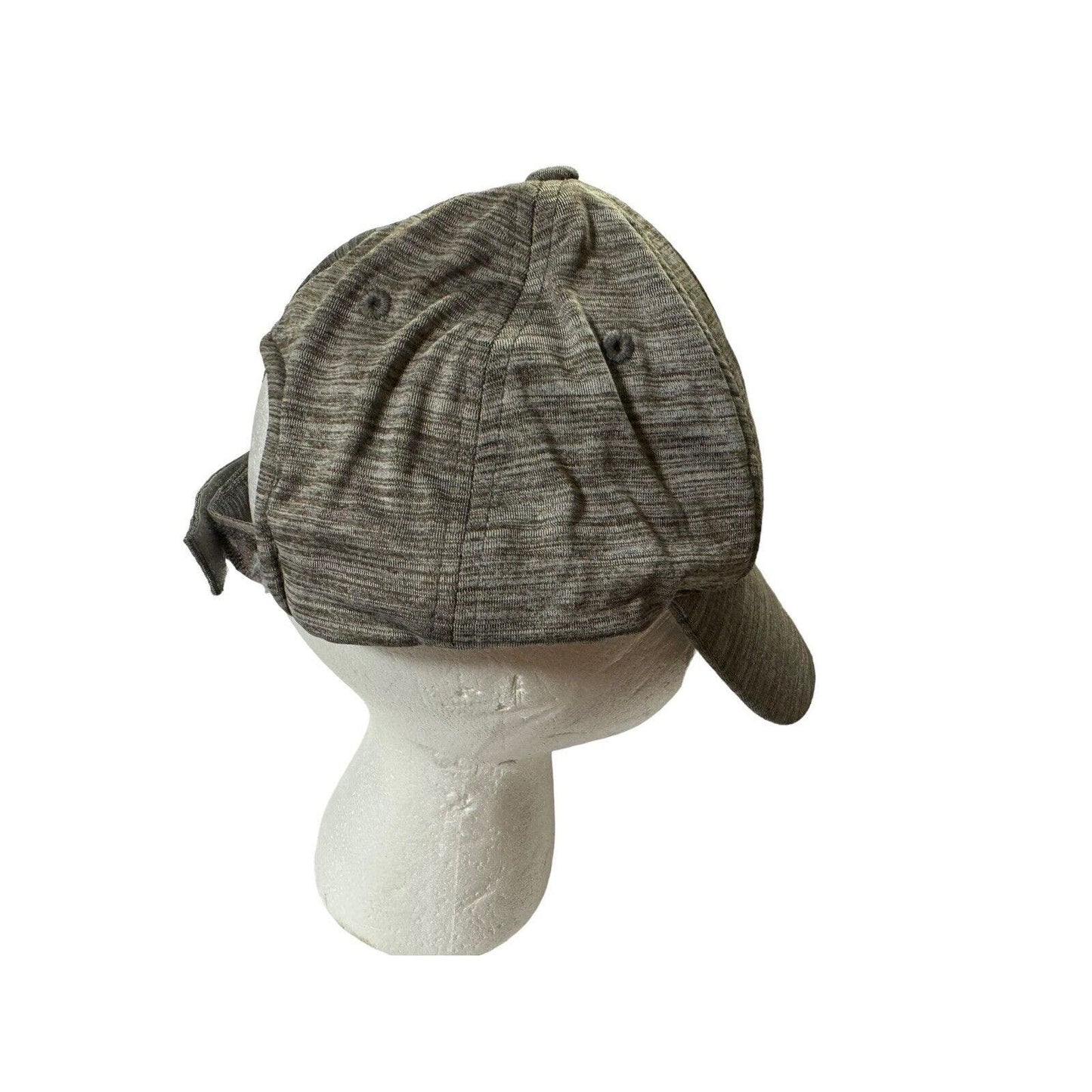 Captivating LSU Grey Striped Embroidered Adjustable Hat Cap