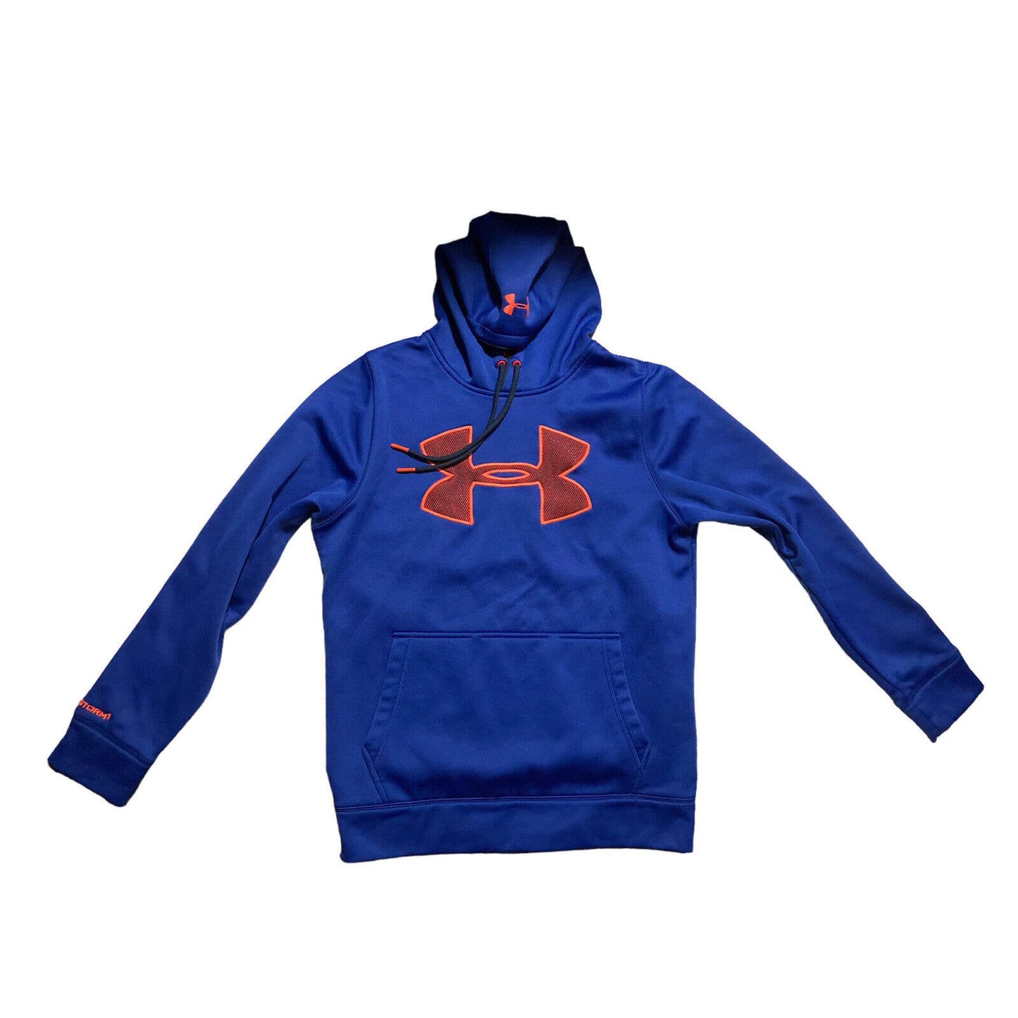 Under Armour Men's Storm Fleece Solid Logo Pullover Hoodie Blue Small 1259632