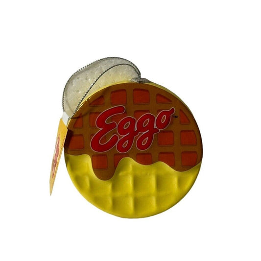 Kellogg's L'eggo My Eggo Waffle Faux Food Christmas Decoupage Ornament 2023 3”