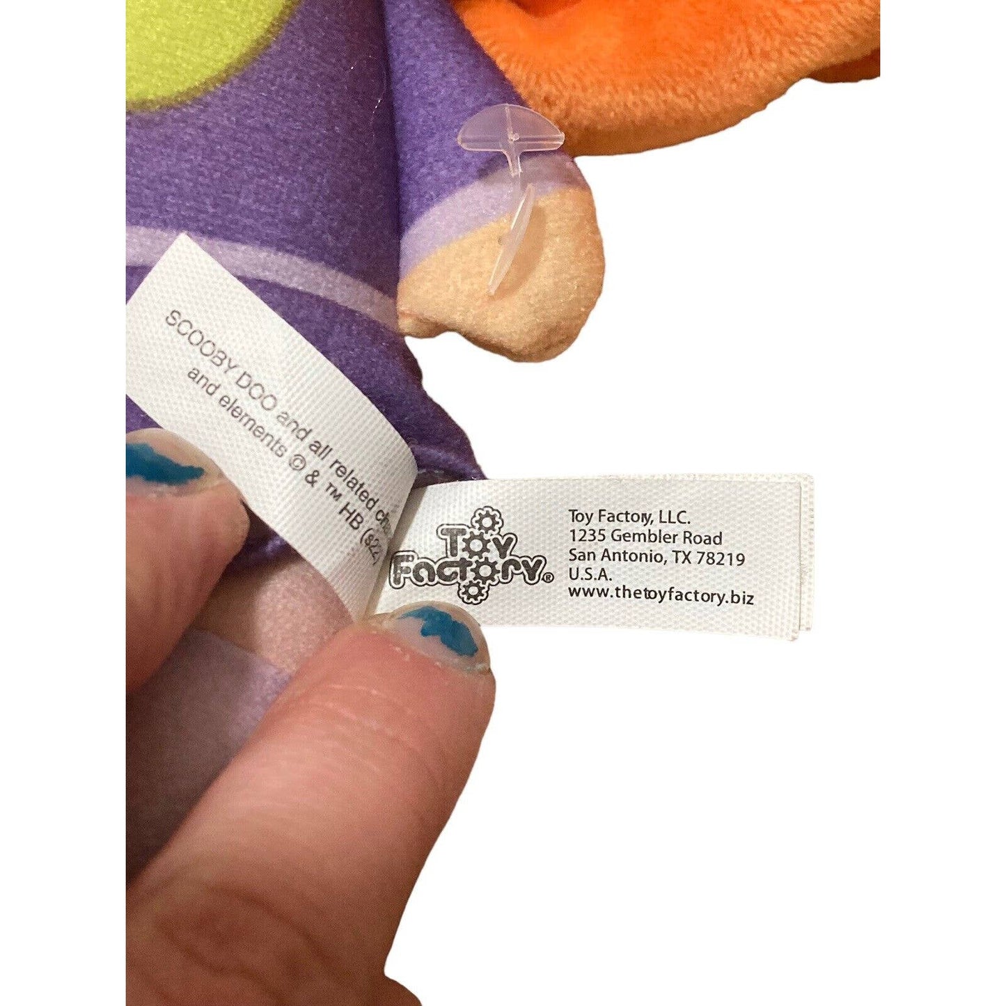 Toy Factory Scooby Doo Chibi Daphne Stuffed Plush Doll Toy 9”