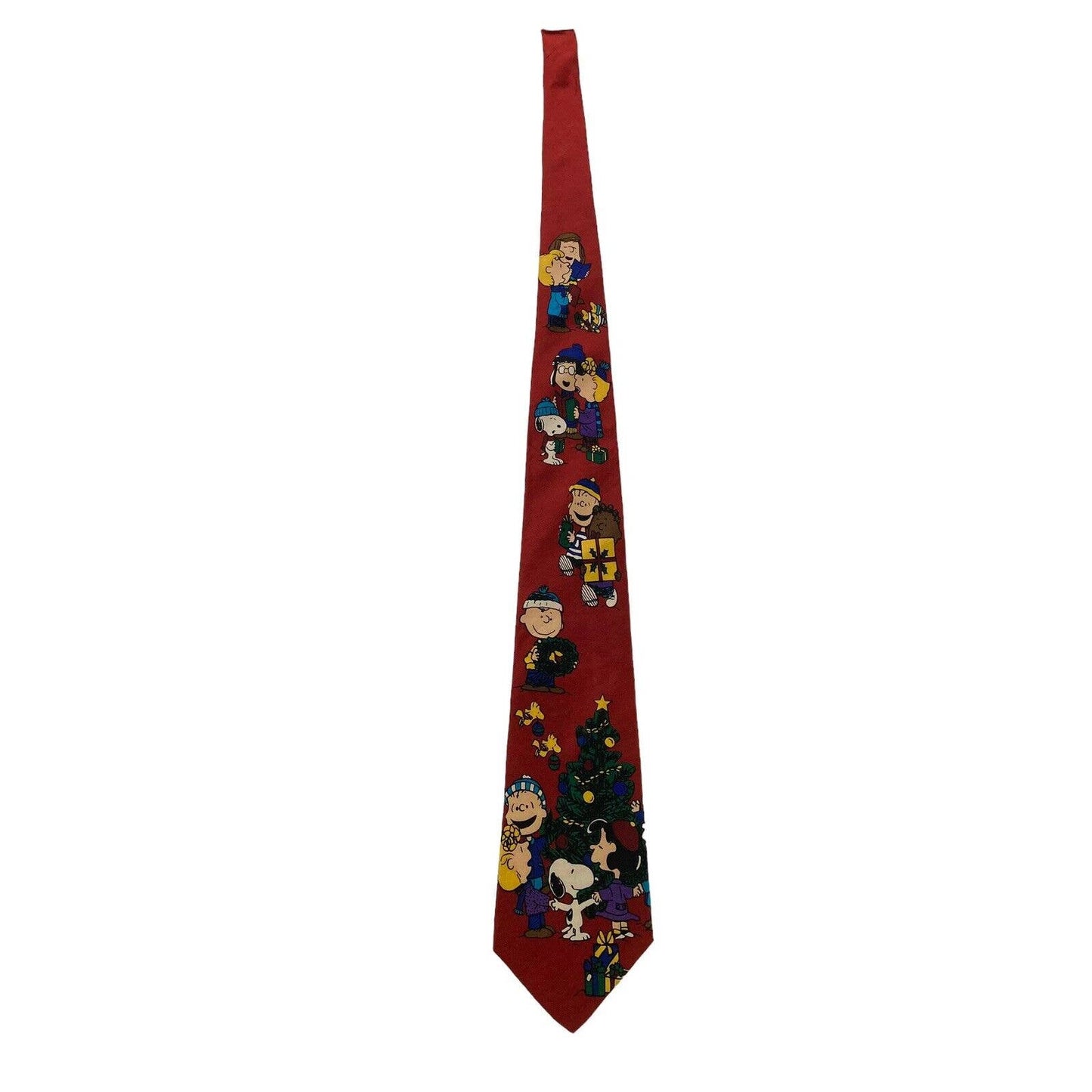 Peanuts Have A Cool Yule Christmas Snoopy Charlie Brown Novelty Necktie