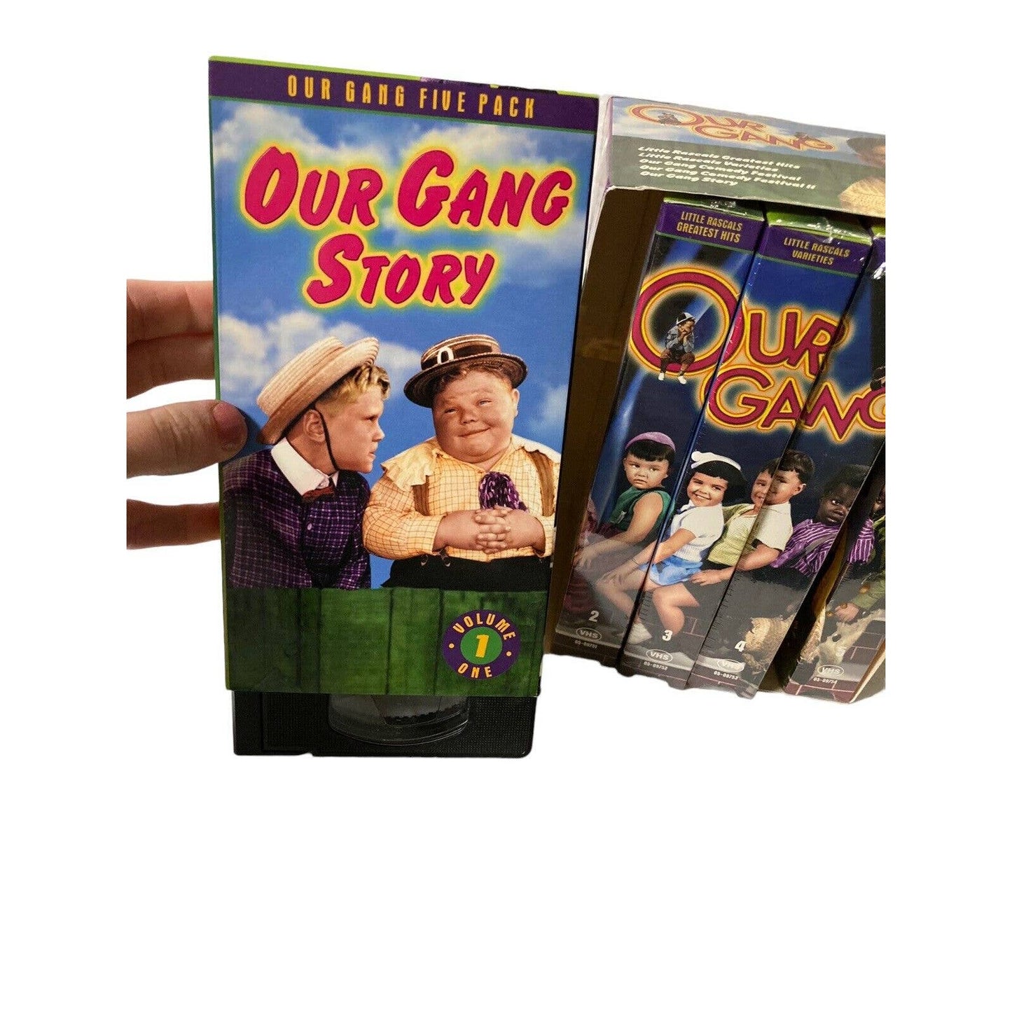 Our Gang - 5 Pack (VHS, 2002, 5-Tape Set) Vintage The Little Rascals