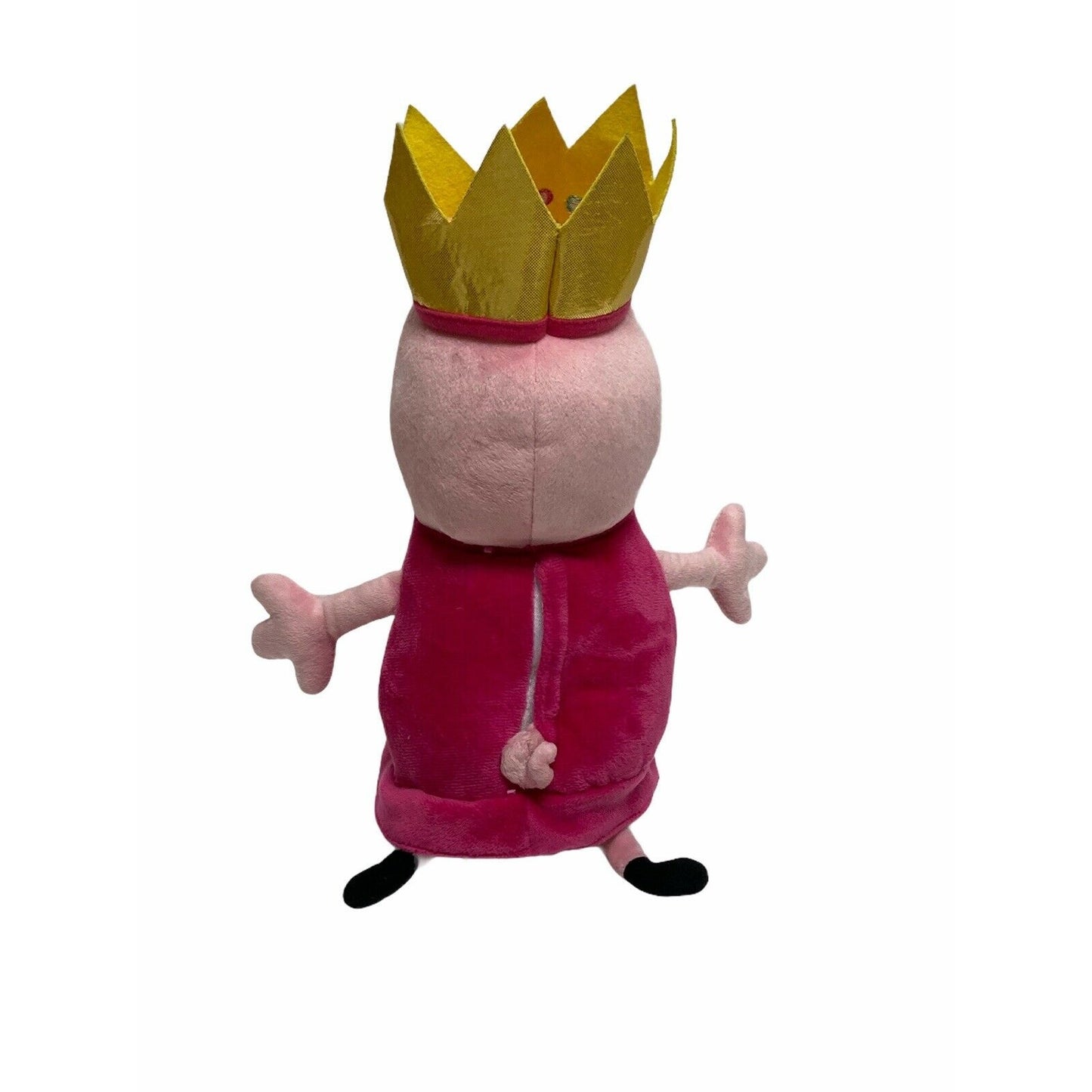 Peppa Pig Princess N' Oink Talking Peppa Stuffed Plush Toy Plushie Works 14”